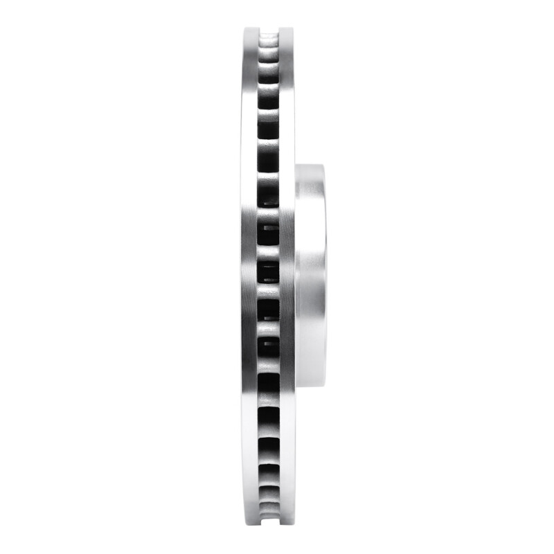Mercedes-Benz GLE450e Brake Rotor (1) - Front Right - R1 Concepts - Drilled & Slotted - Silver - `20-`26